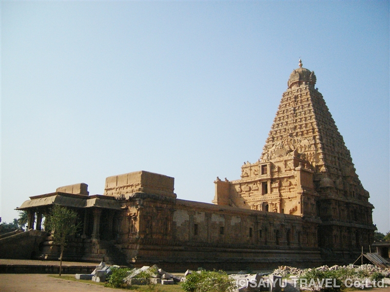 南インドの世界遺産　大チョーラ朝寺院群